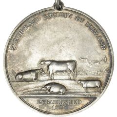 Award - George IV North East Agricultural Medal, silver