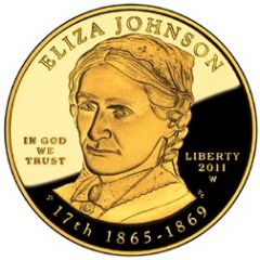 10 Dollars Eliza Johnson , Bullion Coinage