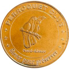 Jeton touristique - Monnaie de Paris - Perroquet club