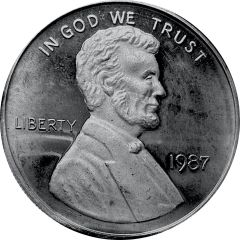 1 Ounce Silver American Medallion Corp - Lincoln Wheat Cent