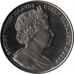 1 Dollar - Elizabeth II Fencing
