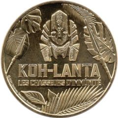 Jeton touristique - Monnaie de Paris - Musée Grévin - Koh Lanta - Les Chasseurs d`immunité