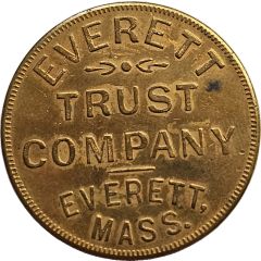 50 Cents - Everett Trust Company Everett, Massachusetts