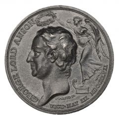 Medal - George II Battle of Cape Finisterre, iron