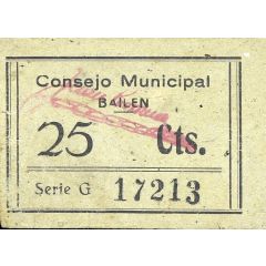 25 Céntimos Bailén