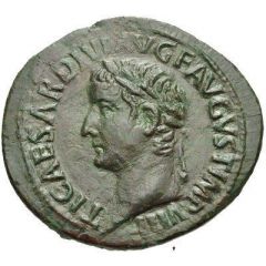 As - Tiberius PONTIF MAXIM TRIBVN POTEST XXXVII S C