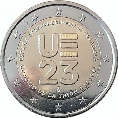 2 Euros Presidency of the Council of the EU