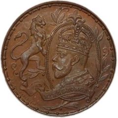 Medal - George V (Coronation, S.A. Daniell, bronze, 32mm