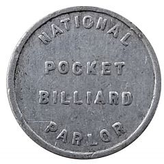 5 Cent - National Pocket Billiard Parlor