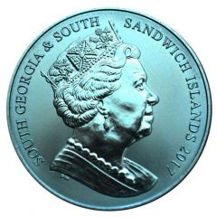 2 Pounds - Elizabeth II Blue Squid