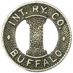 1 City Fare - Int. Ry. Co. Buffalo, New York