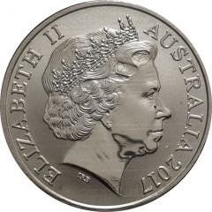 20 Cents - Elizabeth II 4th Portrait - Bananas in Pyjamas - Reverse Frosted