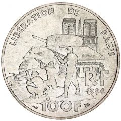 100 Francs Liberation
