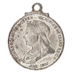 Medalet - Victoria Diamond Jubilee; Kaikorai School