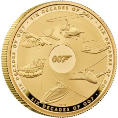 10 000 Pounds - Charles III Bond Films Completer, Gold Proof