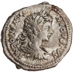 Denarius - Caracalla RECTOR ORBIS, Sol