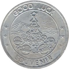 Good Luck Souvenir Token - Santa`s Workshop