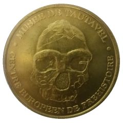 Monnaie de Paris Tourist Token - Musée de Tautavel Centre européen de préhistoire