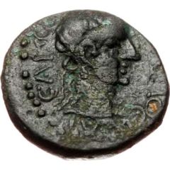 Æ 18 - Tiberius ΜΑΓΥΔΕωΝ Η