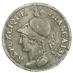 2 Decimes pattern by Lorthior in billon