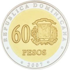 60 Pesos 60th anniversary of the Central Bank