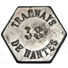 Tramways Nantais - Jeton de service