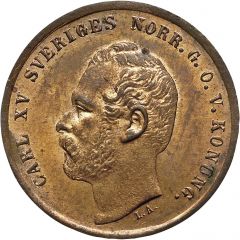 1 Öre - Carl XV