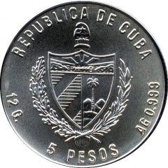 5 Pesos Soccer World Championship - Mexico 86
