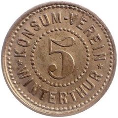 5 Rappen - Konsumverein Winterthur