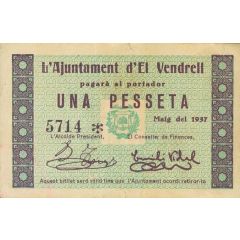 1 Peseta El Vendrell