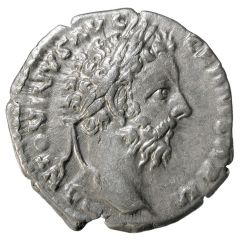 Denarius - Marcus Aurelius TR P XXX IMP VIII COS III P P DE SARM