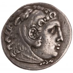 Tetradrachm In the name of Alexander III, Cyme