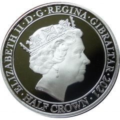 1/2 Crown - Elizabeth II The People`s War - The Farewell