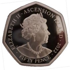 50 Pence - Elizabeth II Hans Christian Andersen - The Little Mermaid