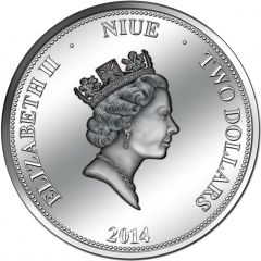 2 Dollars - Elizabeth II Panama Canal