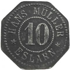 10 Pfennig - Eslarn Hans Müller