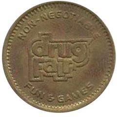 Game Token - Drug Fair Somerset, New Jersey