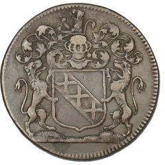 Jeton - Louis XIV - États de Bourgogne - Louis de Thésut, élu de la noblesse