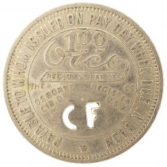 1 Dollar - The Carbon Fuel Co. Carbon, West Virginia