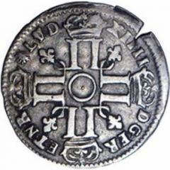 Quinzain of Bearn with 8 Ls - Louis XIV