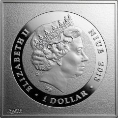 1 Dollar - Elizabeth II Archangel Michael
