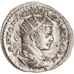Antoninianus - Caracalla P M TR P XVIIII COS IIII P P, Jupiter