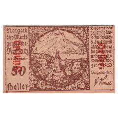 50 Heller Koffatz in der Wachau 1920