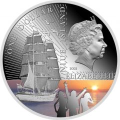 1 Dollar - Elizabeth II Regatta to the Future