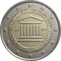 2 Euros - Philippe 200 years of the University of Ghent