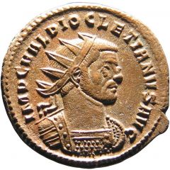 Antoninianus - Diocletianus IOVI CONSERVAT, Jupiter