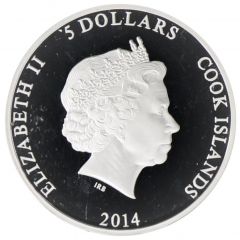 5 Dollars - Elizabeth II 81st Birthday of the Emperor