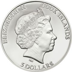 5 Dollars - Elizabeth II The Muonionalusta Meteorite
