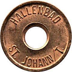Public Swimming Pool Token - St. Johann/T. youth