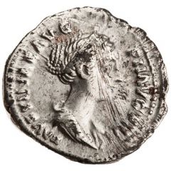 Denarius - Faustina the Younger VENVS, Venus